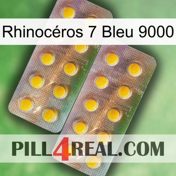 Rhinocéros 7 Bleu 9000 new10